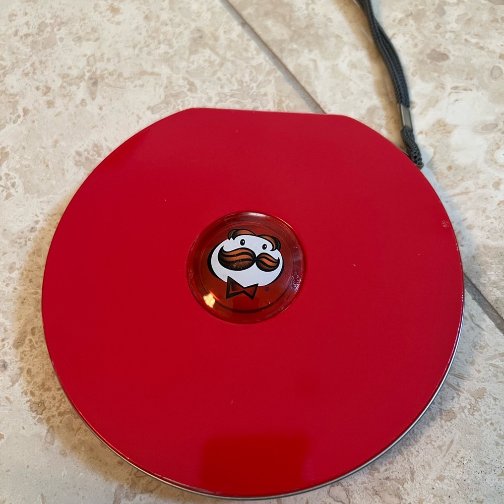 Original Vintage Pringles Cd Case Storage